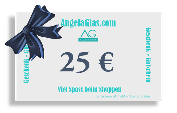 Geschenk-Gutschein Angela Glas 25 €