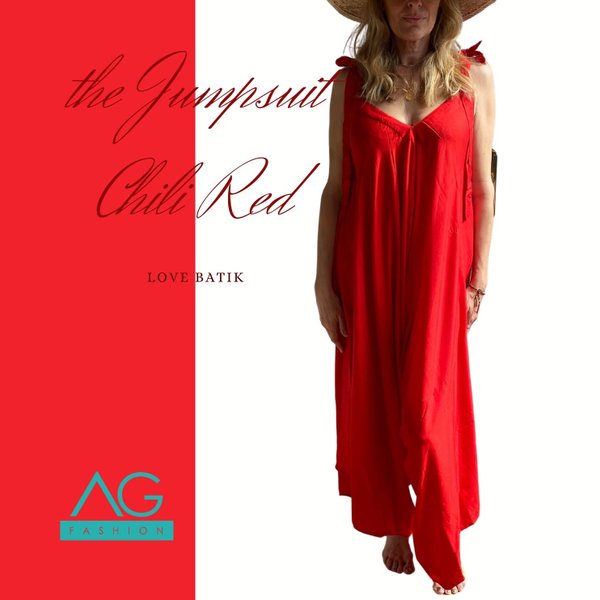 Jumpsuit Chili Red