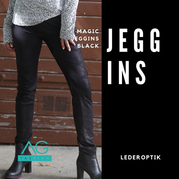 Hose Magic Jeggins, Color: Black