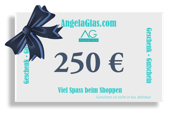 Geschenk-Gutschein Angela Glas 250 €