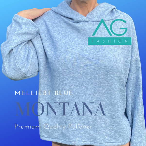 MONTANA Pullover - Meliert Blue