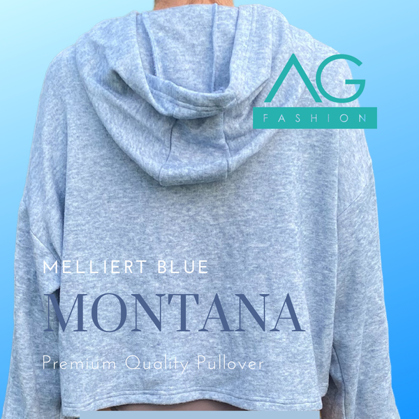 MONTANA Pullover - Meliert Blue